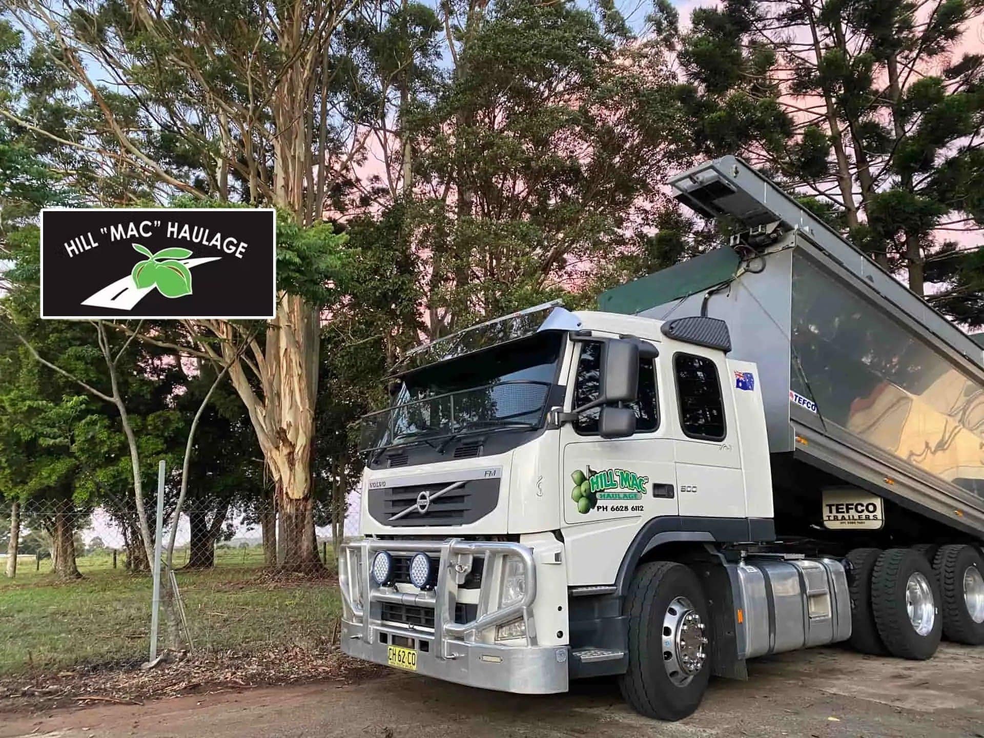Hill Mac Haulage Bulk Haulage of NIS and NIH in the Northern Rivers